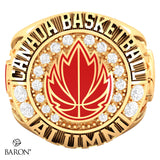 Canada Basketball Alumni Championship Ring - Design 5.11