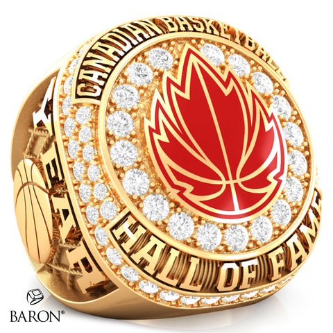 Canadian Basketball Hall of Fame Championship Ring - Design 2.23