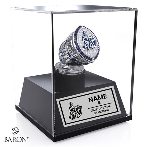 Catholic Central Football 2025 Championship Display Case
