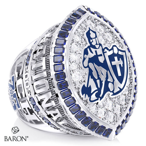 Catholic Central Football 2025 Championship Ring - Design 2.10
