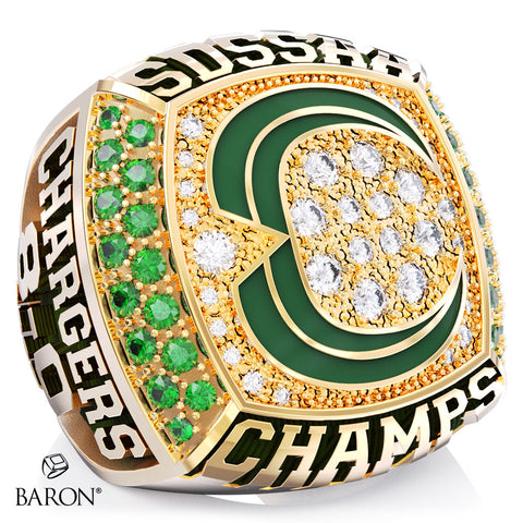 Chargers Football 2025 Championship Ring- Design 2.6