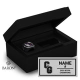 Chilliwack Giants Football 2023 Championship Black Standard Window Ring Box