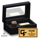 Clarence Fulton Boys Rugby 2026 Championship Black Standard Window Ring Box