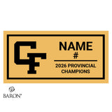 Clarence Fulton Boys Rugby 2026 Championship Display Case