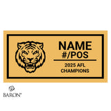 Dalhousie Tigers Football 2025 Championship Black Window Ring Box