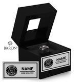 Dixie Beehives Award Championship Black Window Ring Box