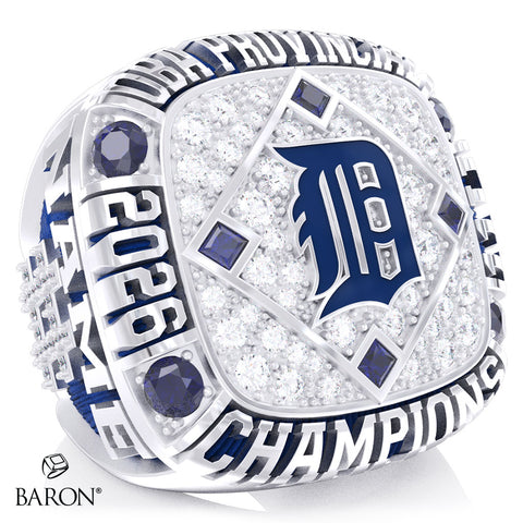 Dresden Minor Baseball 2026 Championship Ring - Design 3.4