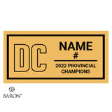 Durham College Lords Rugby 2022 Championship Black Window Ring Box