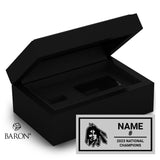 Edmonton Warriors Founders Cup  2023 Championship Black Standard Window Ring Box