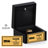 Ennismore U21 AA Hockey 2026 Championship Black LED Ring Box