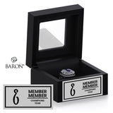 Essex Golf & Country Club Golf 2026 Championship Black Window Ring Box