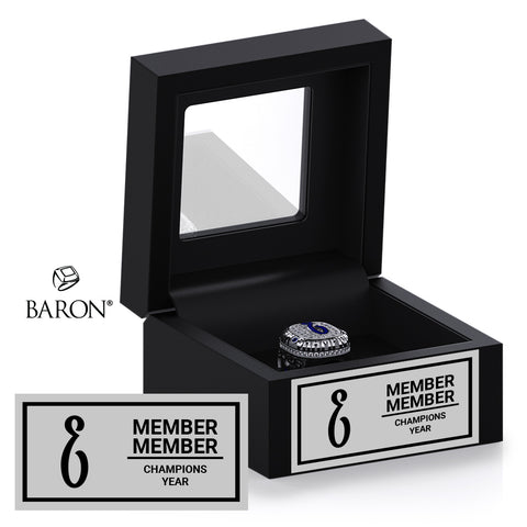Essex Golf & Country Club Golf 2026 Championship Black Window Ring Box