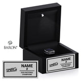 First Nations Trophy and Alumni Cup 2026 Championship Black LED Ring Box