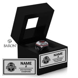 Football Ontario U18 Mens 2024 Championship Black Window Ring Box