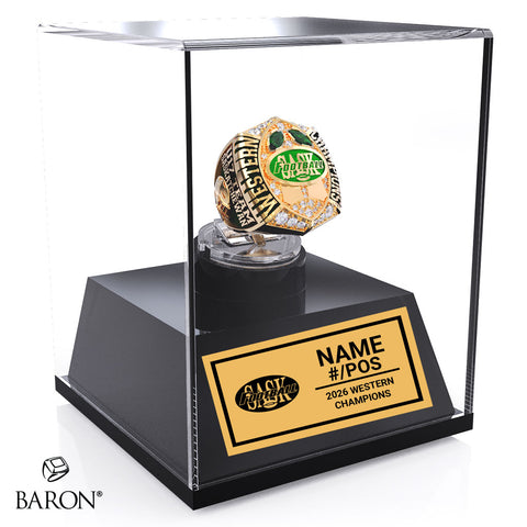 Football SASK 2026 U17 Western Challenge Championship Display Case