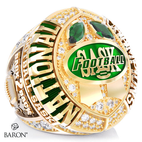 Football SASK Senior Women's Team 2026 Championship Ring - Design 1.6