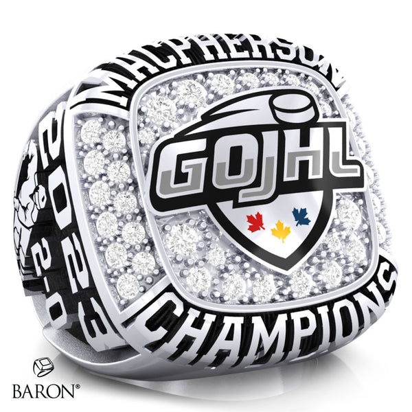 GOJHL Hockey 2023 Championship Ring - Design 1.2