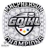 GOJHL Hockey 2023 Championship Ring - Design 1.2