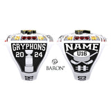 Guelph AA U16 Hockey 2024 Championship Ring - Design 4.5