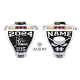 Guelph Gryphons U15 BB Hockey 2024 Championship Ring - Design 4.4