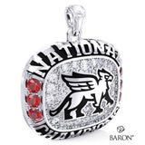 Guelph Gryphons Lacrosse 2025 Championship Ring Top Pendant - Design 2.5