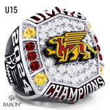 Guelph Gryphons U15 BB Hockey 2024 Championship Ring - Design 4.4