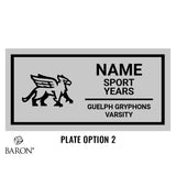 Guelph Gryphons Varsity Black LED Ring Box