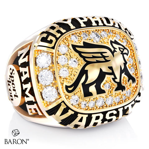 Guelph Gryphons Varsity Ring - Design 2.6