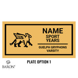 Guelph Gryphons Varsity Black LED Ring Box