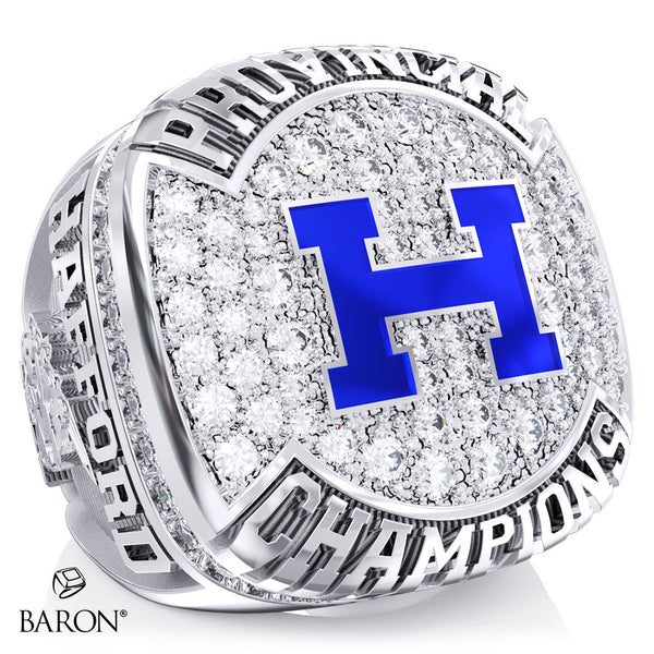 Hafford High School Football 2025 Championship Ring - Design 4.2