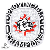 Halton Hills Bulldogs U15 Lacrosse 2026 Championship Ring - Design 1.2