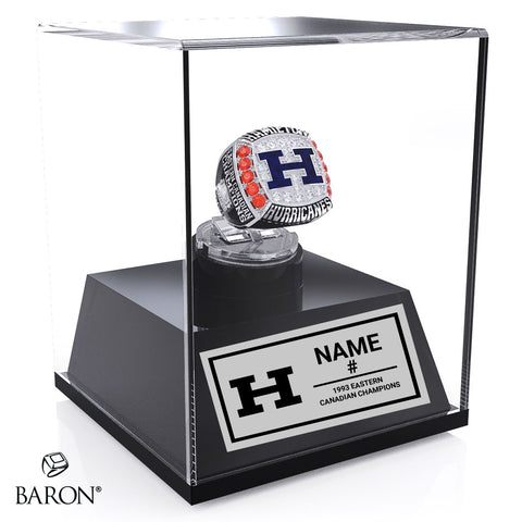 Hamilton Hurricanes Football 1993 Championship Display Case