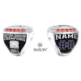 Hamilton Hurricanes Football 1993 Championship Ring - Design 1.6
