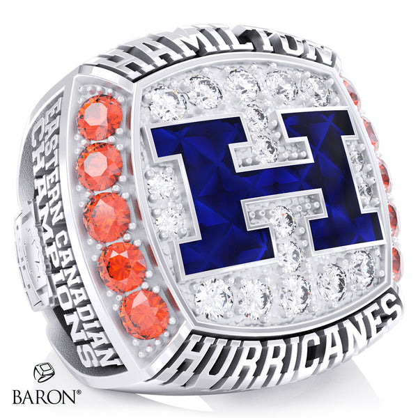 Hamilton Hurricanes Football 1993 Championship Ring - Design 1.6