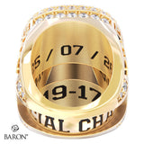 Hamilton Jr. Tiger-Cats OSFL Football 2026 Championship Ring - Design 4.2