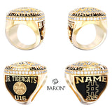 Hamilton Jr. Tiger-Cat Football 2025 Championship Ring - Design 3.3