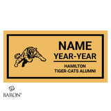 Hamilton Tiger-Cats Alumni Black LED Ring Box