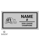 Hinton Bulldogs Hockey 2026 Championship Display Case