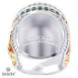 Holy Cross Football 2025 Championship Ring - Design 3.5
