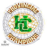 Holy Cross Football 2025 Championship Ring - Design 3.5