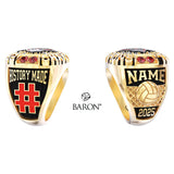 Holy Cross Volleyball 2025 Championship Ring - Design 2.3