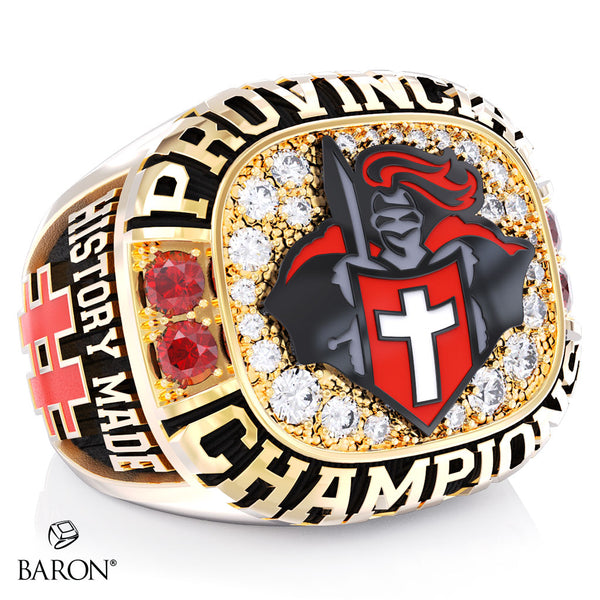 Holy Cross Volleyball 2025 Championship Ring - Design 2.3