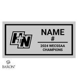 Holy Names High School Football 2024 Championship Black Window Ring Box