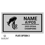 Holy Names High School Football 2025 Championship Display Case