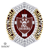 Holy Rosary High School Raiders Football 2023 Championship Ring - Design 2.2