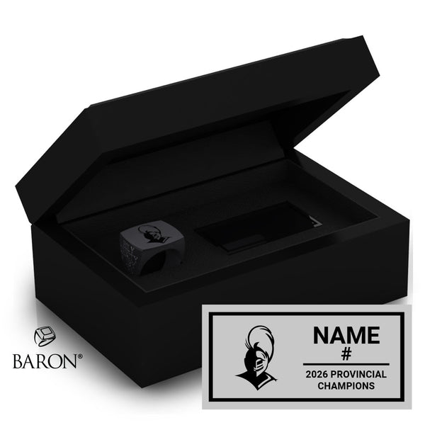 Holy Trinity Academy Rugby 2026 Championship Black Standard Window Ring Box