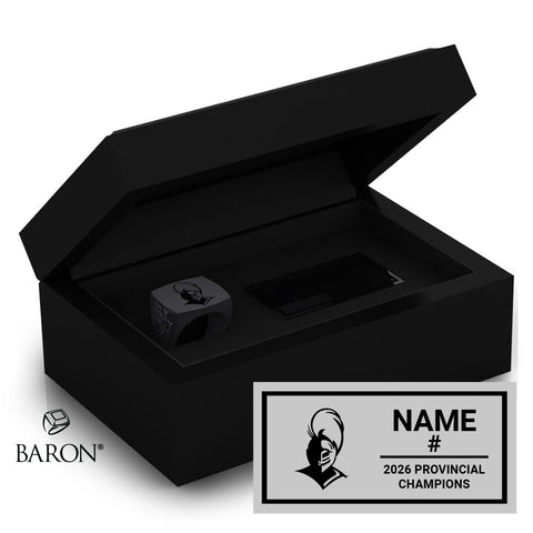 Holy Trinity Academy Rugby 2026 Championship Black Standard Window Ring Box
