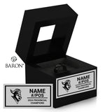 Holy Trinity Academy Rugby 2024 Championship Black Window Ring Box