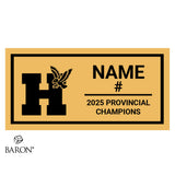 Humber College Hockey 2025 Men's Championship Black Standard Window Ring Box