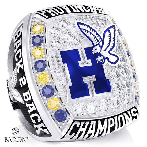Humber Hawks Rugby 2026 Championship Ring - Design 1.1